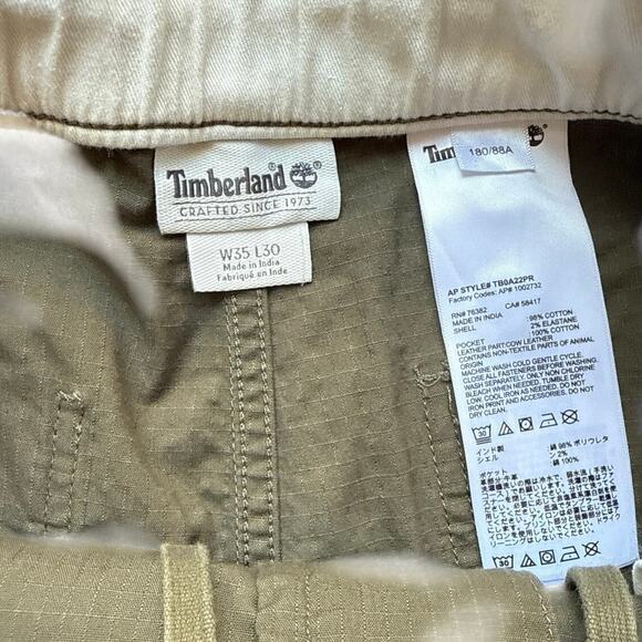 Men's Timberland Drawstring Hiking Joggers Size 35x30 - Picture 6 of 8